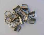 50 Sets - Key Fob Hardware 1.25 Inch - Plus Instructions - 10 PERCENT REFUND