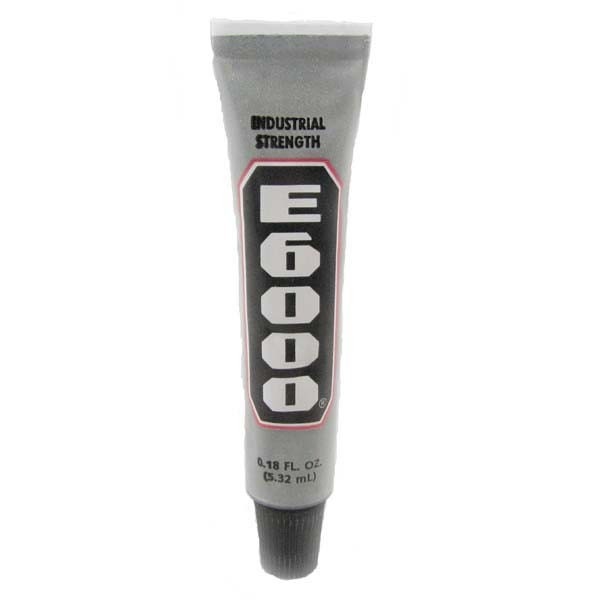 E6000 - .18 oz Jewelry and Craft Adhesive Glue for Cover Buttons, Bottle Caps, Magnets, Glass Pendents, Scrabble Tiles - 10 PERCENT REFUND