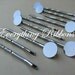 10 Bobby Pins with Glue Pad for Fabric Covered Button Bobby Pins - ENTER TO WIN