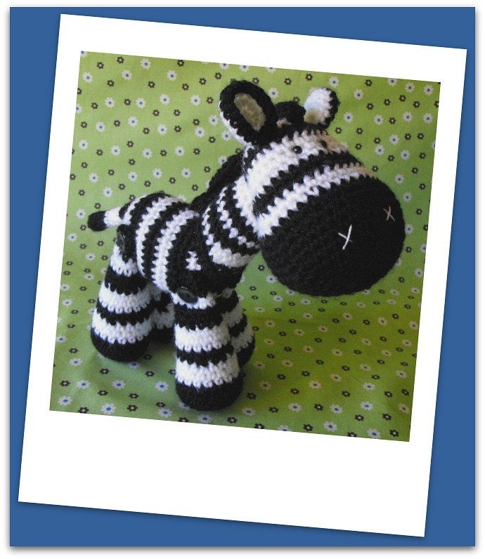 Zeb - amigurumi crochet pdf pattern