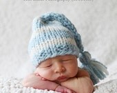 Knit Newborn Baby Boy Hat Photography Prop