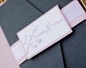 Cherry Blossom Wedding Invitation Set