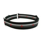 1" dog collar Superstar buckle or martingale dog collar