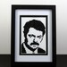 DIY Ron Swanson cross stitch KIT