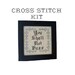 DIY You Shall Not Pass cross stitch KIT