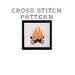 DIY Campfire - .pdf Original Cross Stitch Pattern - Instant Download