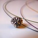 Pine Cone Necklace Sterling Silver Woodland