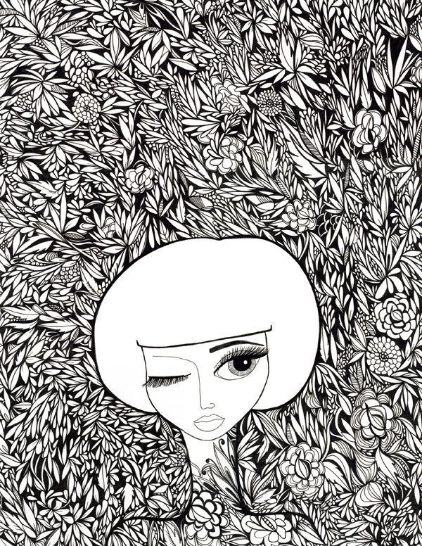 WALLFLOWER Art Print