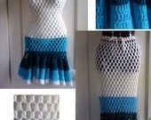 Flirty Fancy Skirt/Dress Crochet Pattern PDF