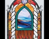 Stained Glass Book.  Curliosity, The Stained Glass Artistry of M. Skip Vasquez