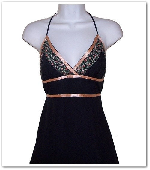 Vintage 70s Gunne Sax Hippie Sun Dress M