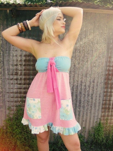 Custom Made For You. Poor Pitiful Pearl Mini Hybrid Dress