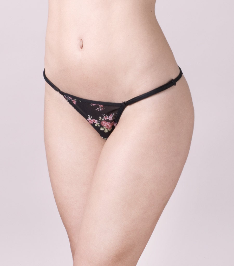 New In - super cute flowered tulle adjustable sideways panties