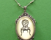 SALE 20% OFF // Coupon code: SALE20 // Louis XV Chair Necklace, pendant on chain