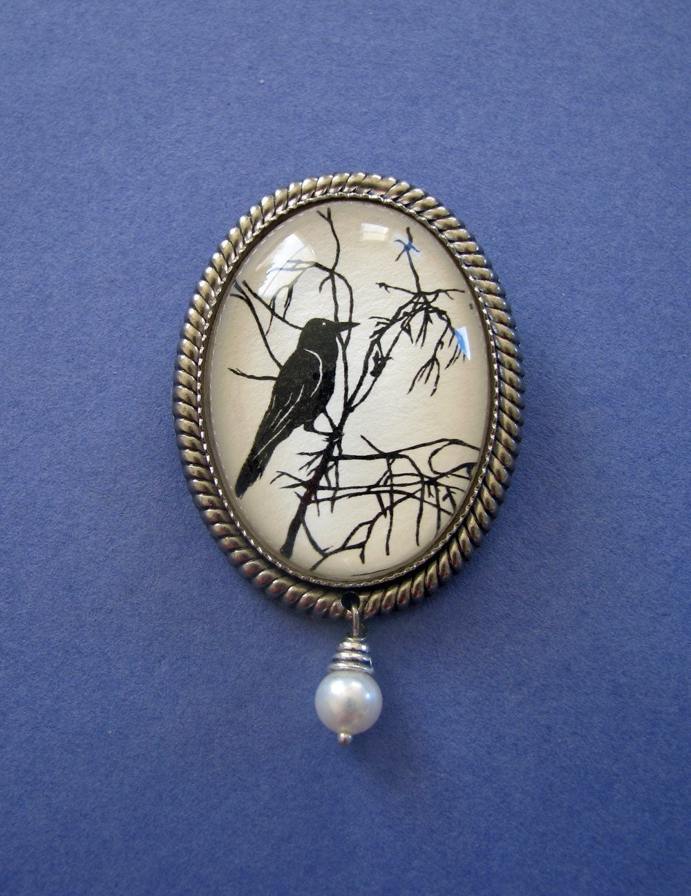 For the Love of Crows, No.1 Brooch