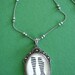Waiting for the Phone to Ring Necklace, pendant on chain