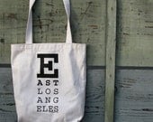 eco EAST LOS ANGELES tote - 100 percent RECYCLED