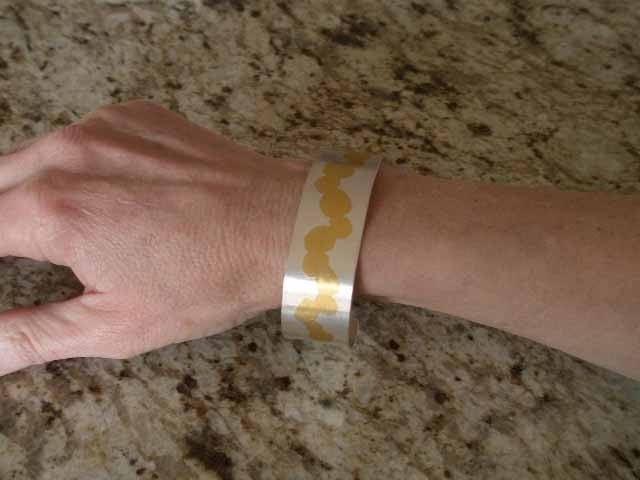 Crop Circle Cuff Bracelet