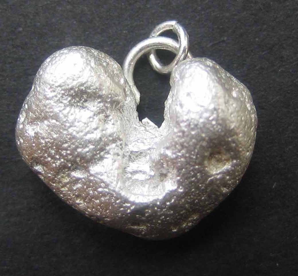 Open Heart Stone Necklace