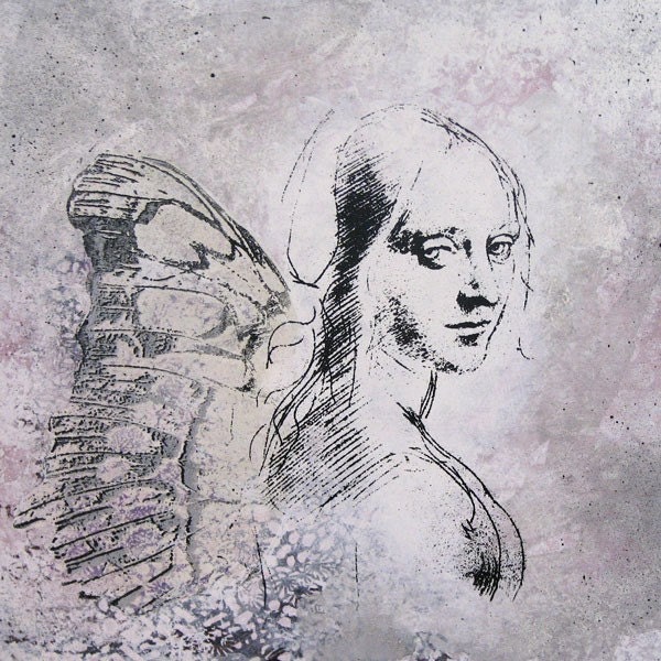 FLIGHT Davinci's Bold Maiden 8x8 fine art print