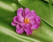 Lavender Pearl Peony Bridal Hair Pin