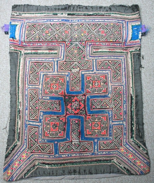 Textiles -  Hmong Baby Carrier/ Hmong / Miao fabric / Hmong embroidery panels - 603