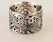 Cloud Lace Ring, size 8.25