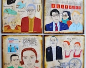 Rushmore- Set of 4 coasters