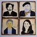 Set of 4 Coasters- Build Your Own Favorite Directors-