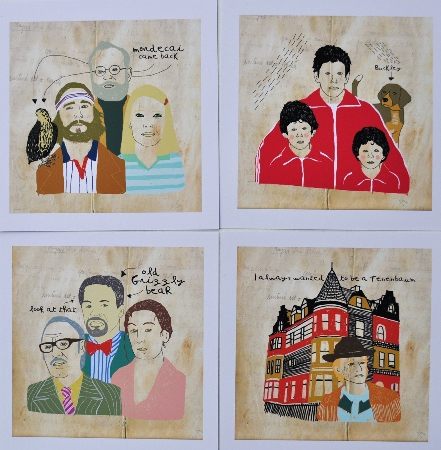 I Always wanted to be a Tenenbaum- Print Set