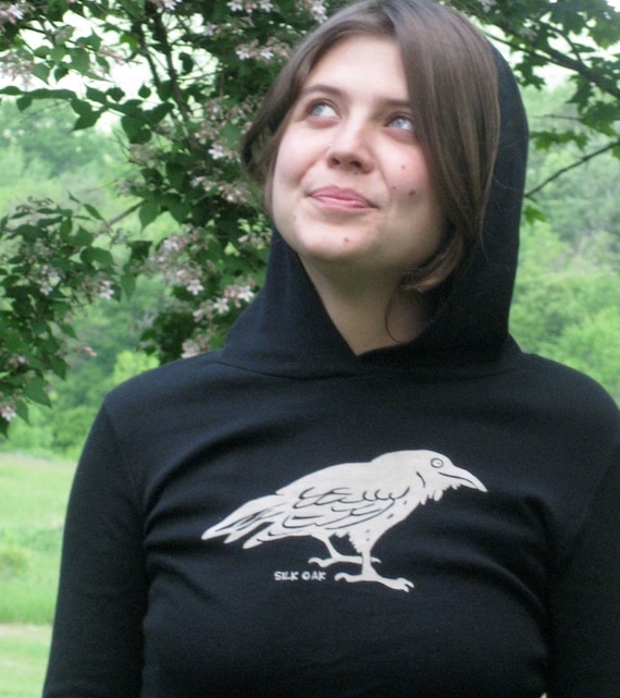 Black Raven Women's Hoodie S-XL