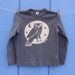 Woodland Grey Owl Hand Silkscreened Kid Long Sleeve Tee Sizes 2, 4, 6, 8, 10, 12