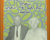Annoying Love Greeting Card