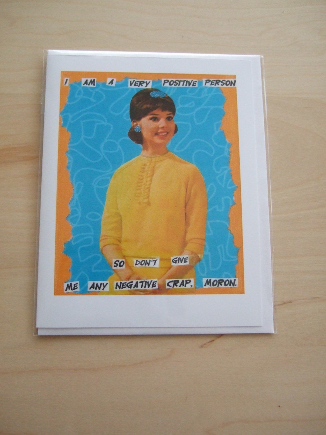 Positive Person Greeting Card
