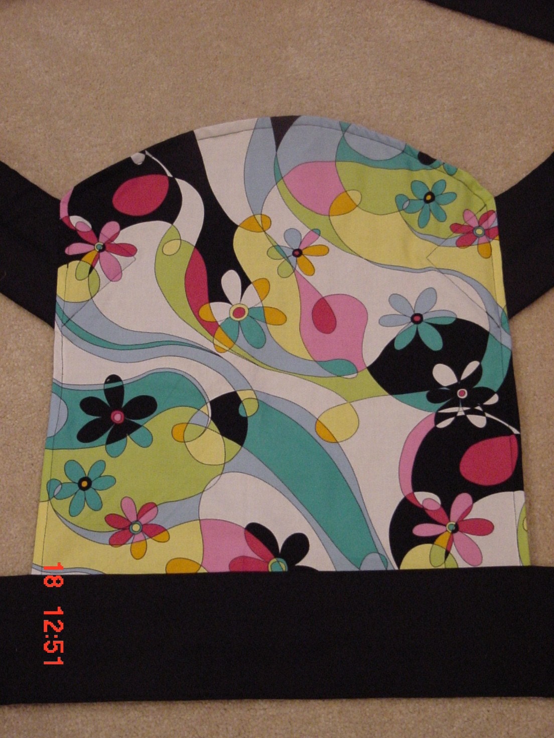 Mei Tai BABY Sling/Carrier- Michael Miller retro print