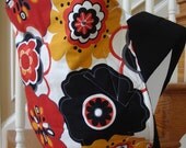 Mei Tai Baby Carrier- Kleo, black minky