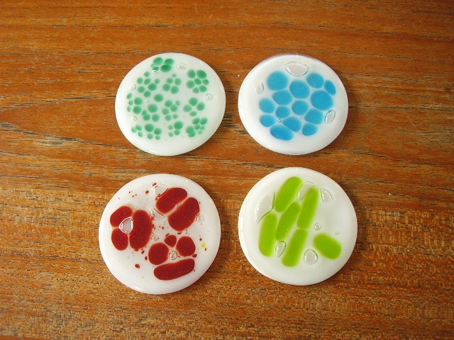 Blue Flu Virus Paperweight