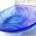 Blue Radiance Fused glass Bowl