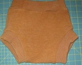 SALE - 25% OFF - Ditto Daddy Pull On Wool Interlock Diaper Cover, M