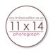 Any Limited Edition Landscape Photograph as an 11x14 inch Print - Custom size great for the office, kitchen, and dining room