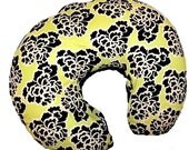 Nursing Pillow COVER in Modern Garden Glam