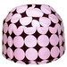 Home of the Orignial Bumbo Seat COVER in Michael Miller Pink/Brown Disco Dot