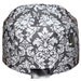 Home of the Original Bumbo Seat COVER in Michael Millers Charcoal Dandy Damask