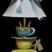 Alice In Wonderland Mad Hatter Tea Party Lamp