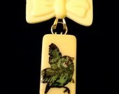 Flighted Bird Bow Brooch SALE