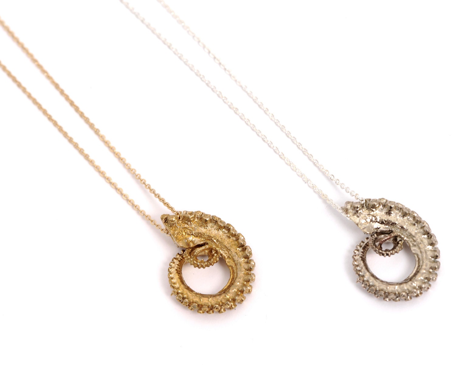 Bronze Tentacle Necklace