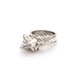 Silver Anatomical Heart Ring