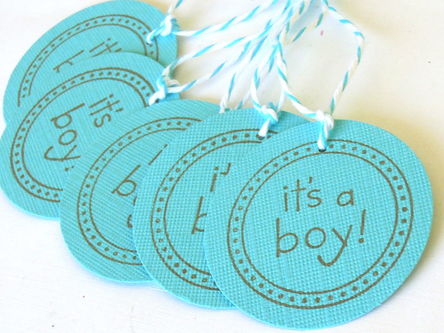 It's A Boy Gift Tags - Set of 5 Tags