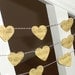 Vintage Inspired Music Sheet Heart Garland - 3 yards - Wedding and Home Decoration