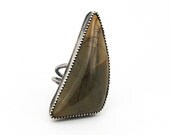 Owyhee jasper ring
